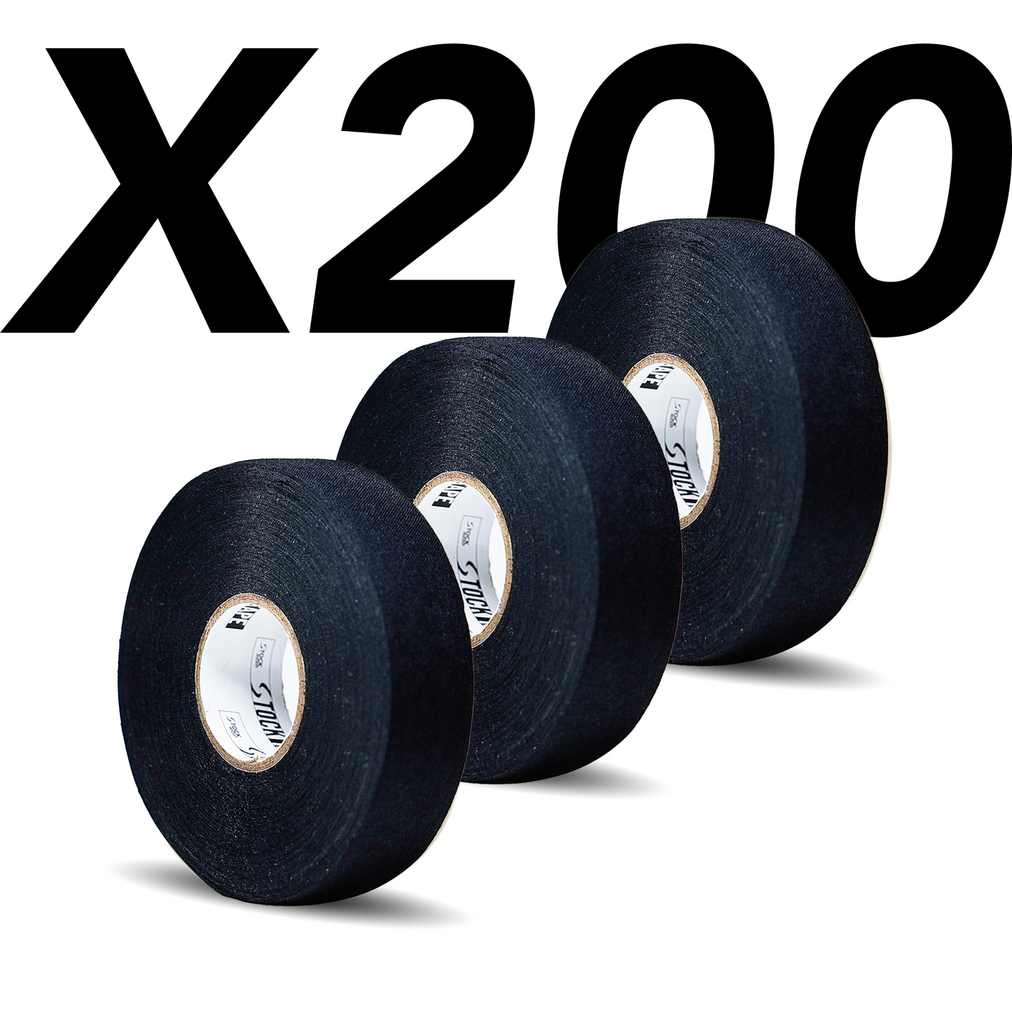 Black Hockey Tape (Bulk Order)