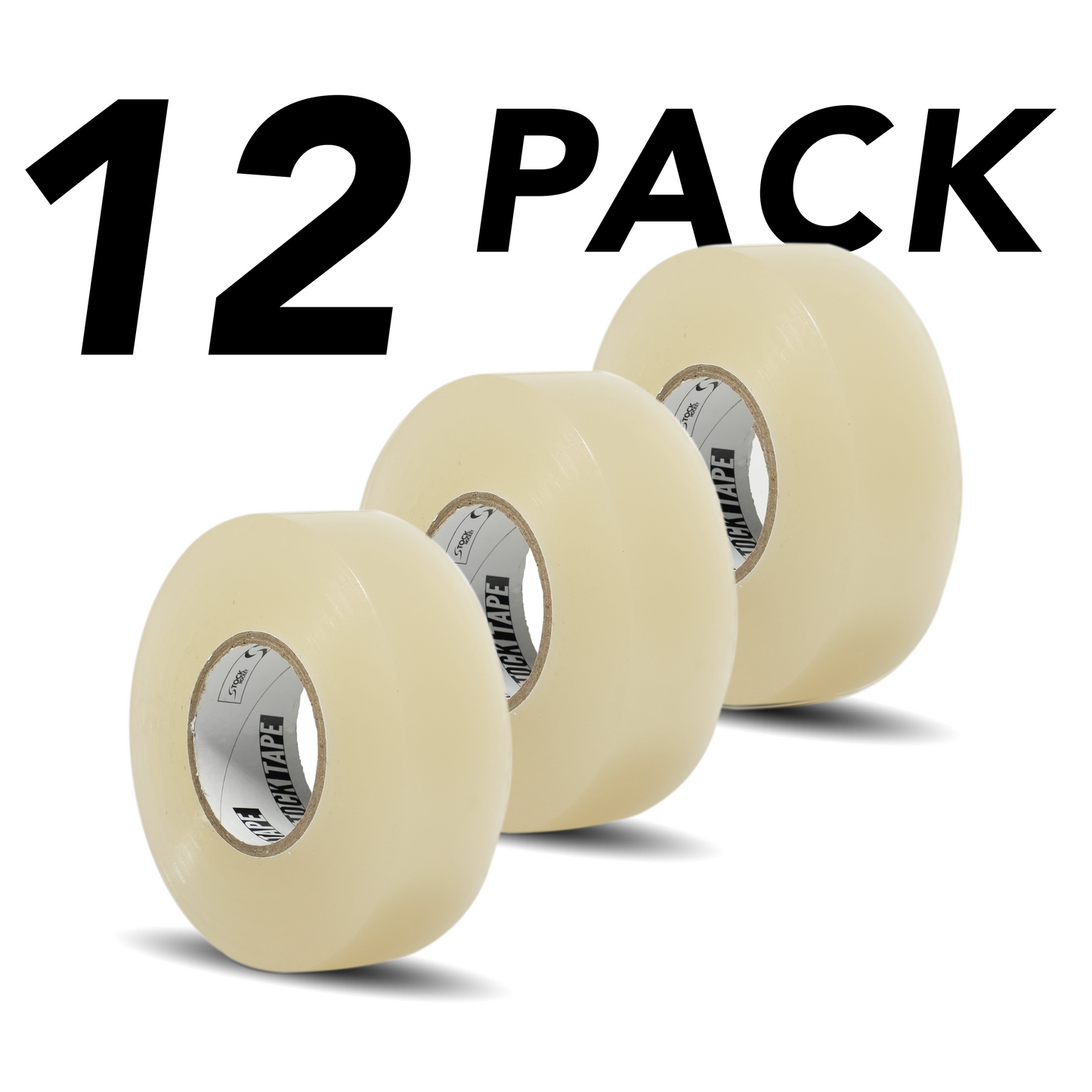 Clear Stock Hockey Tape Bundle