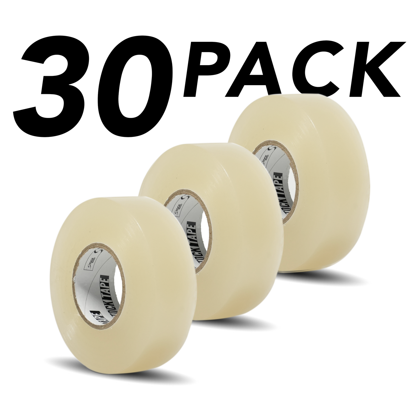 Clear Stock Hockey Tape Bundle