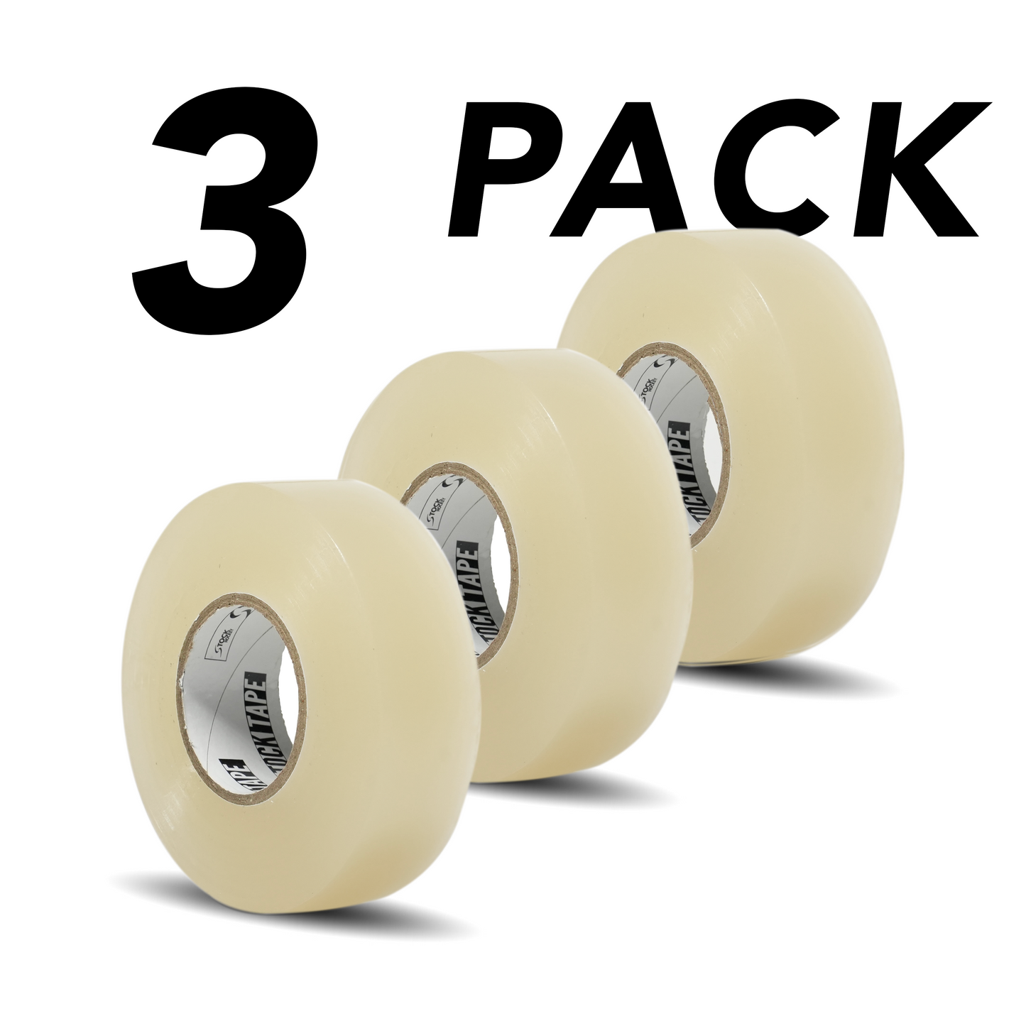 Clear Stock Hockey Tape Bundle