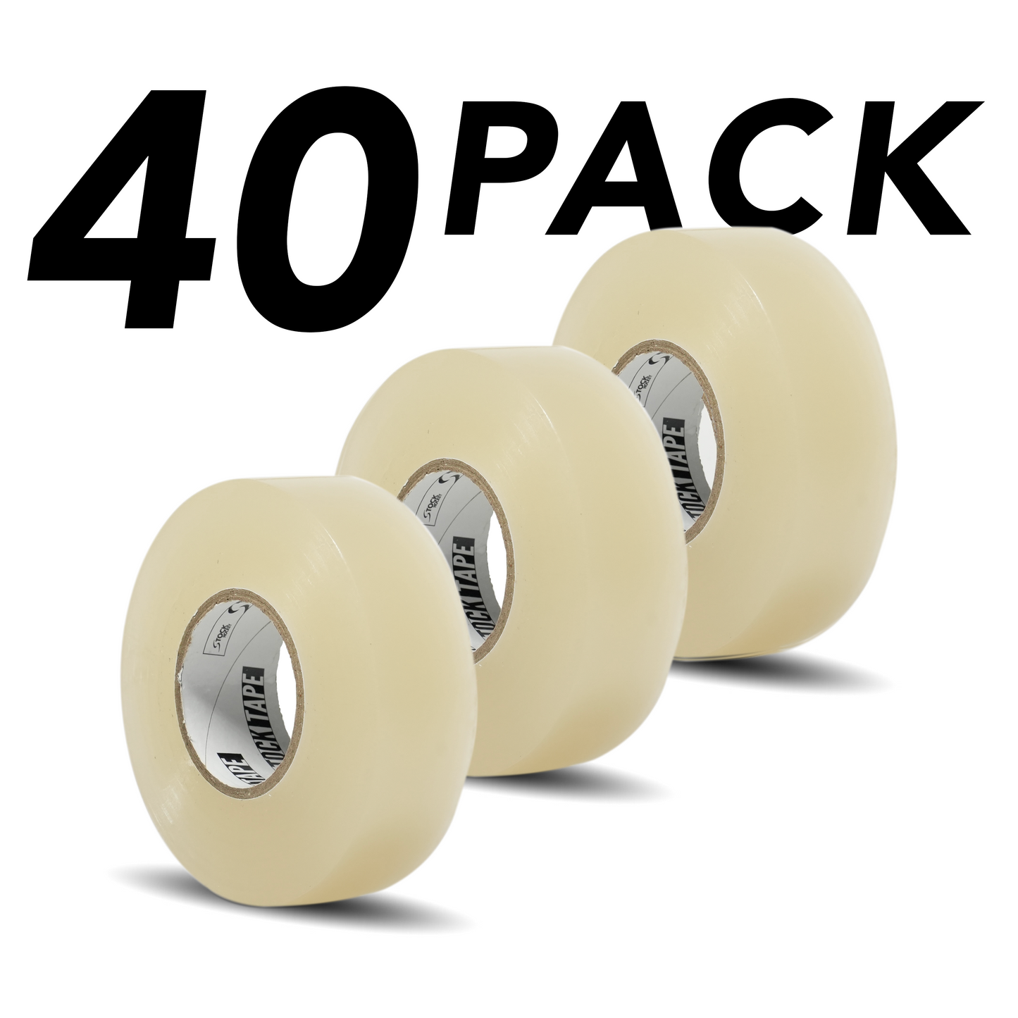 Clear Stock Hockey Tape Bundle