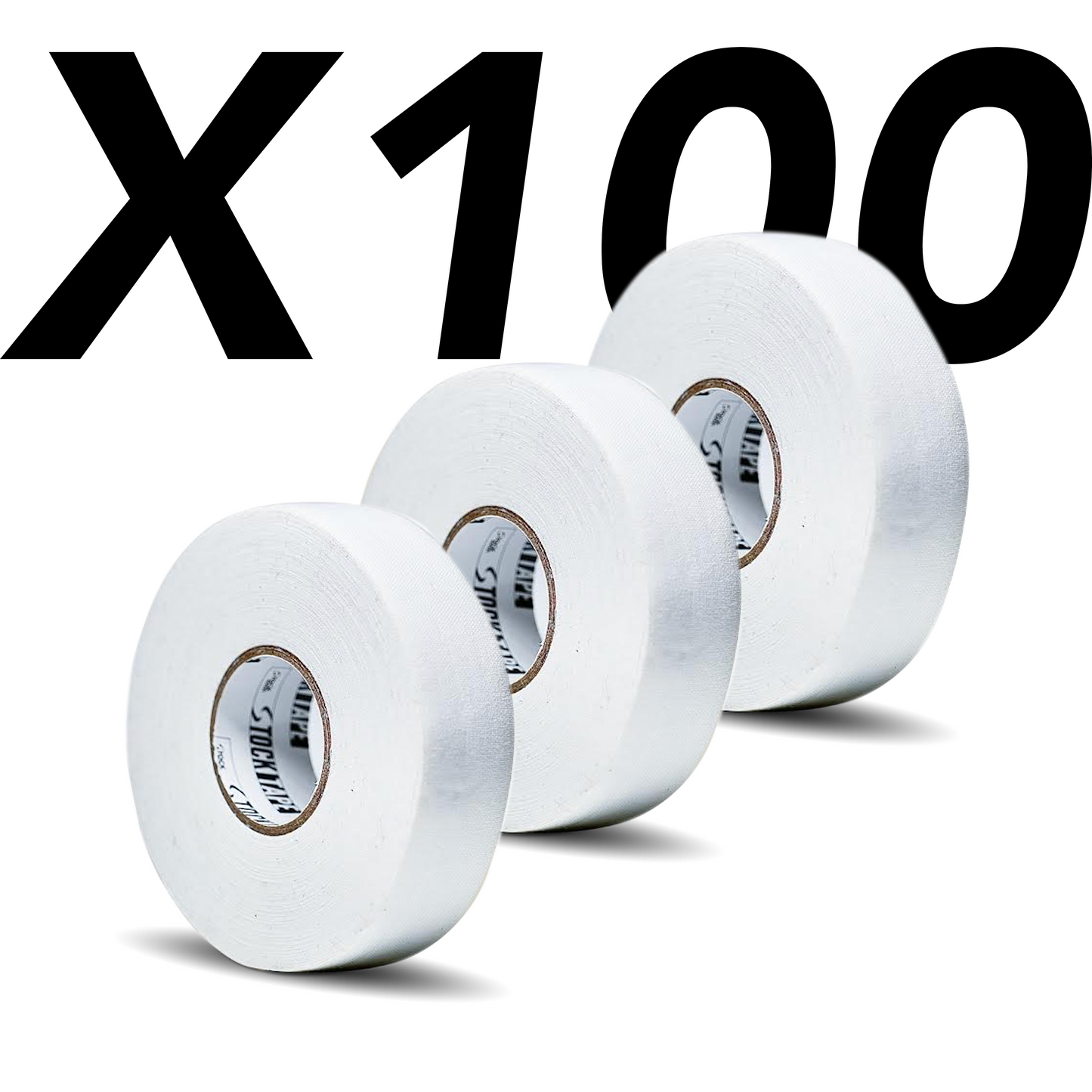 White Hockey Tape (Bulk Order)